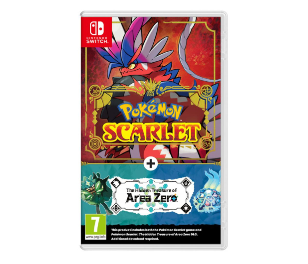Pokémon Scarlet + The Hidden Treasure of Area Zero DLC Nintendo Switch - 1184493 - zdjęcie